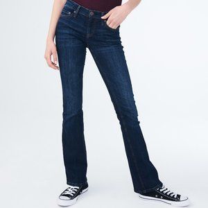 aeropostale flare boot cut mid rise jeans girls
